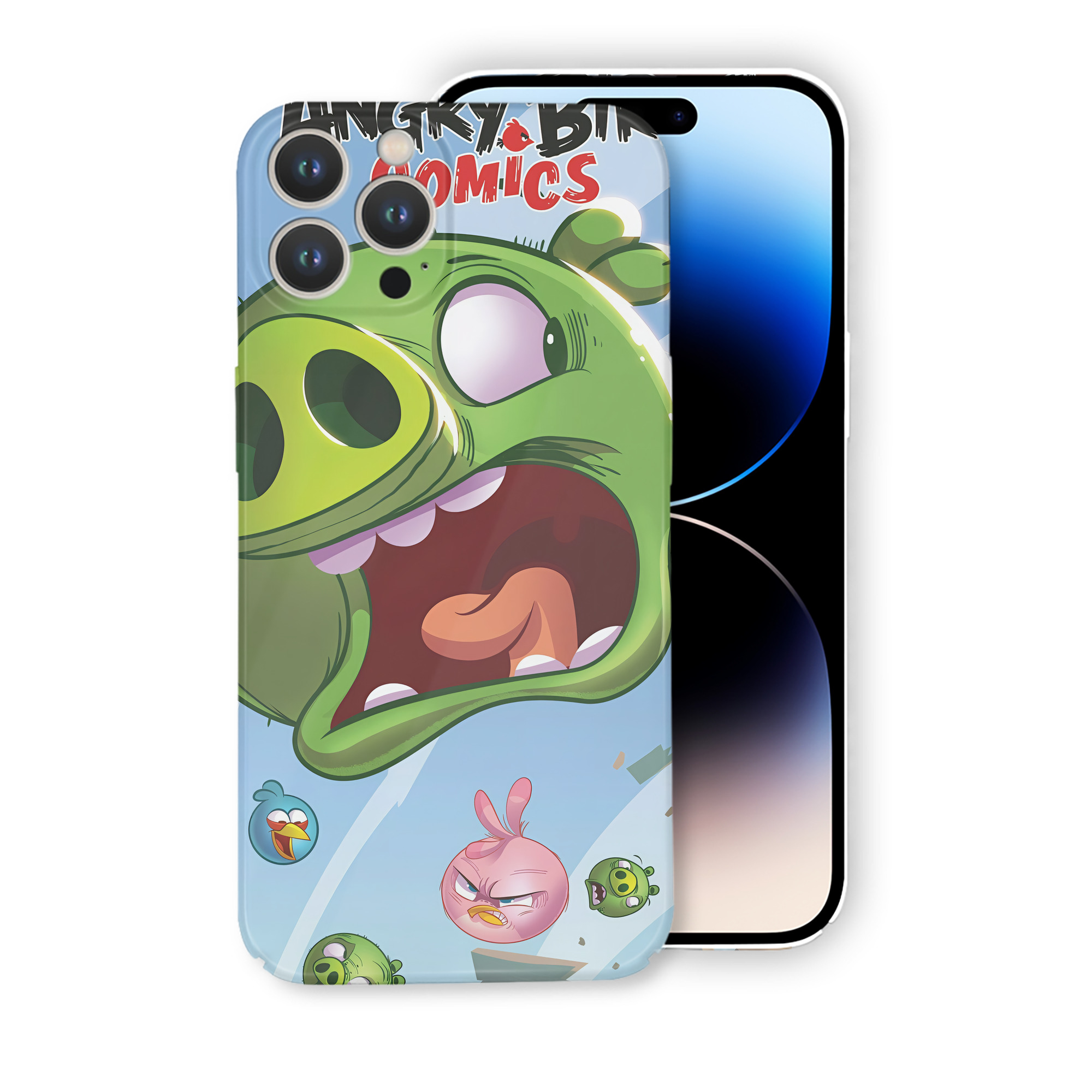 （画像用） Angry Birds アングリーバード 【iPhone 14シリーズ対応】ハードケース